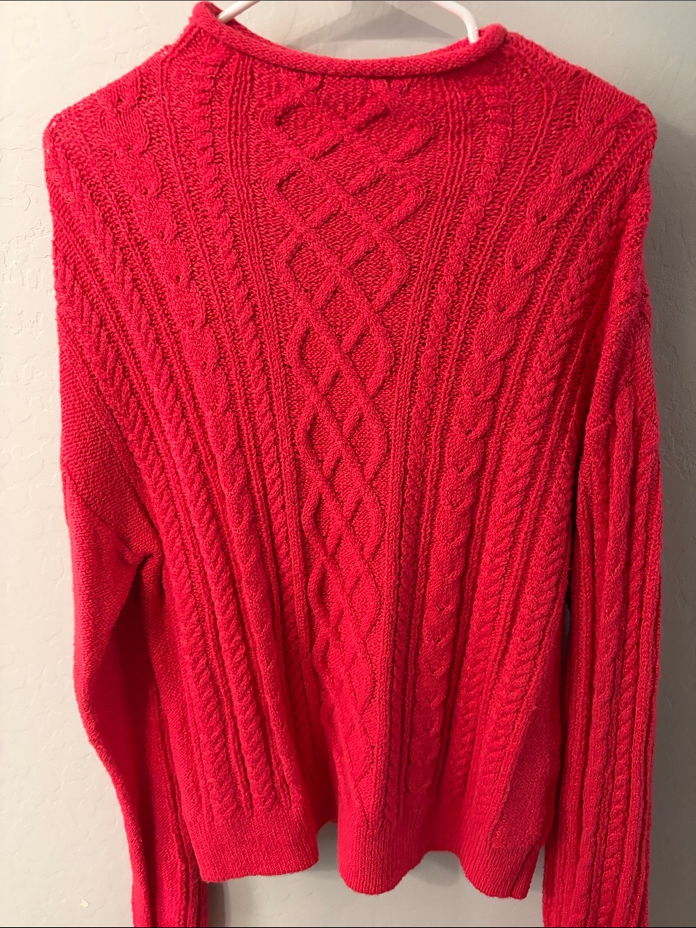Roll neck Cable Knit Women’s Sweater - J. Crew